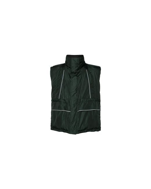 Balenciaga Black Wrap Down Vest "Cypress" 751716 Tn019 3230" for men