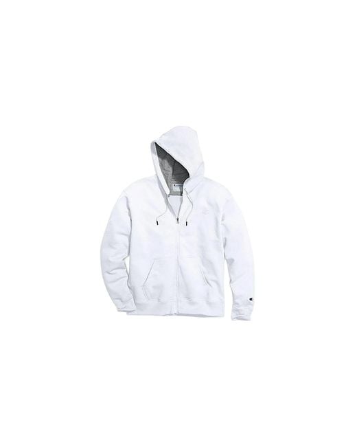 Champion Black Powerblend Sweats Full Zip Jacket Cs0891 045" for men