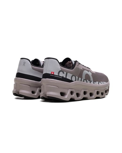 On Shoes Black Cloudmonster "Cinder/Fog" 61.97726"