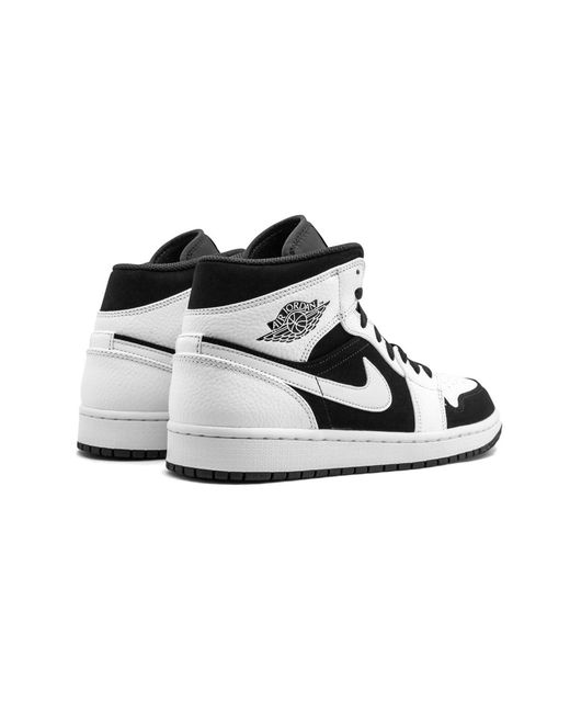 Nike Black 1 Retro Mid 'Tuxedo' for men