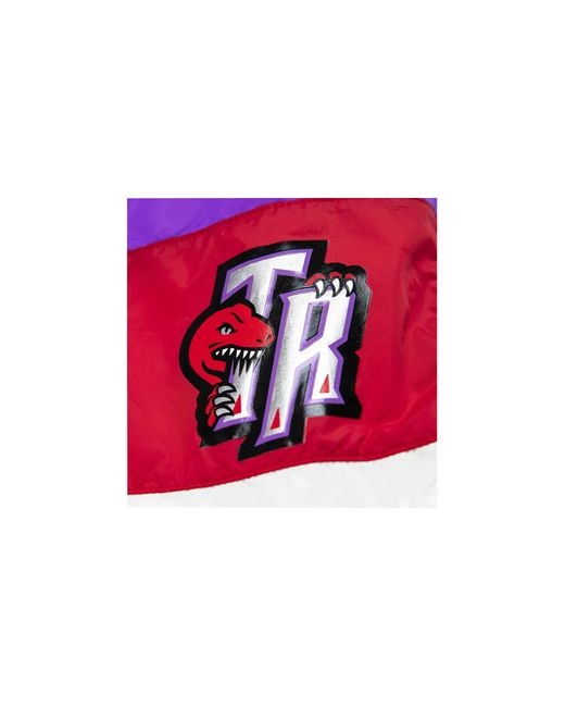 Mitchell & Ness Purple Nba Striped Short "Toronto Raptors for men