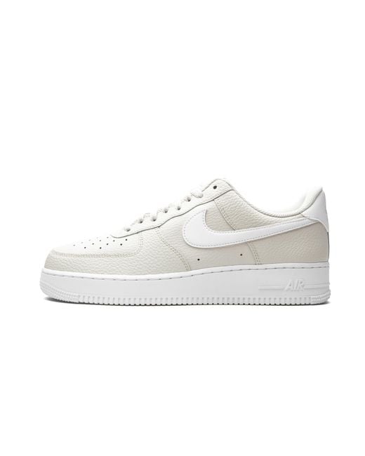 Nike Black Air Force 1 Low '07 "Light Bone" Ct2302 001" for men