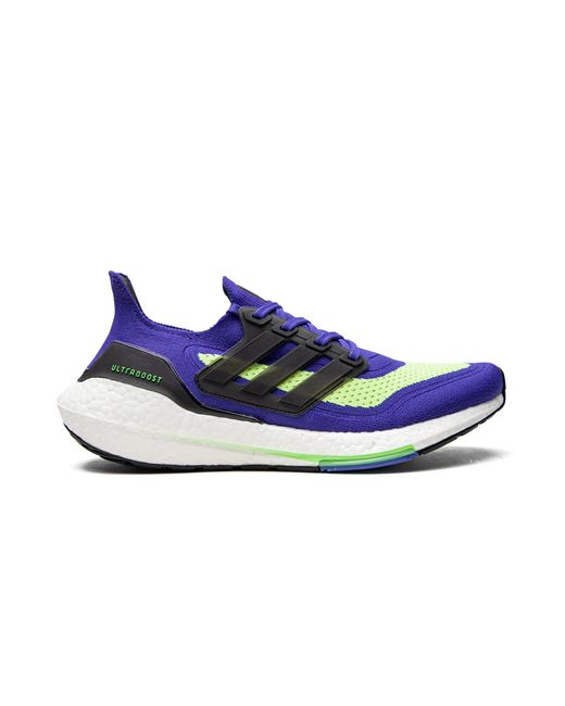 Adidas Blue Ultraboost 21 "Sonic Ink Screaming" S23873" for men