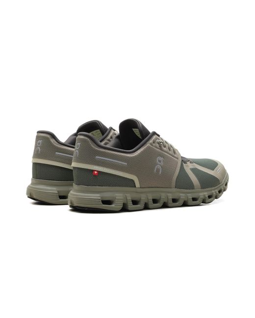 On Shoes Black Cloud 6 "Thyme/ 3Mg11275359" for men