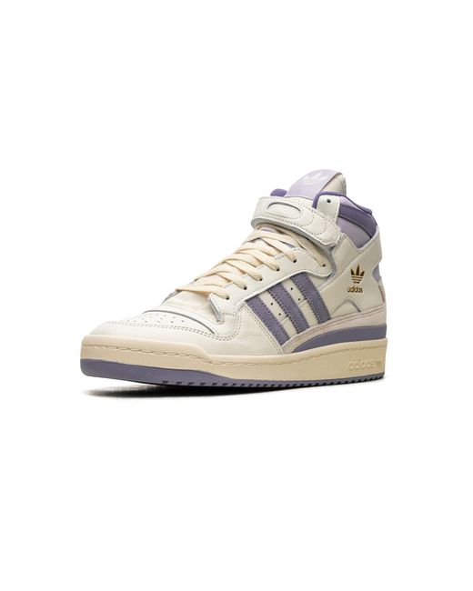 Adidas Black Forum 84 High "off White Silver Violet" Shoes for men