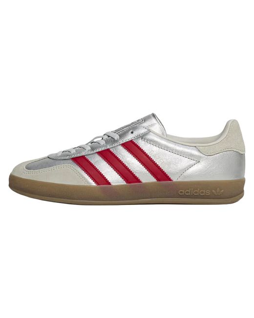 Adidas Black Gazelle Indoor Metallic Better Scarlet" Jr2403"