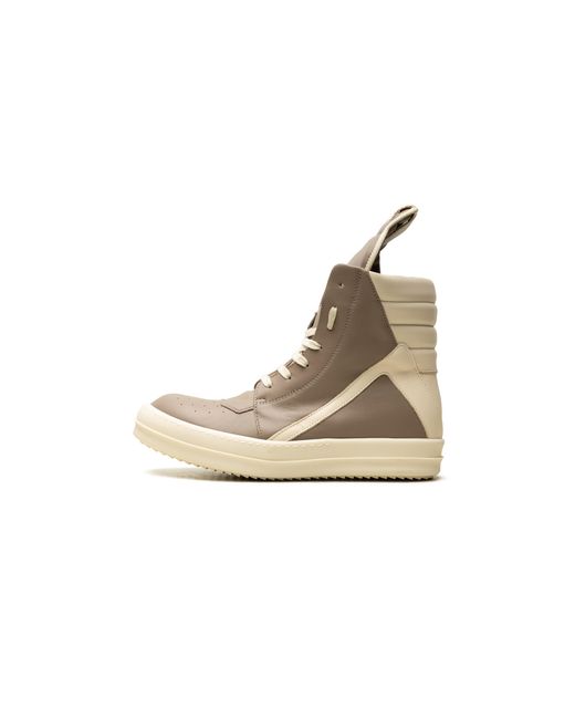 Rick Owens Black Hollywood Geobasket Sneaker High "Flesh Milk" Rp01E7894 Lco 6411"