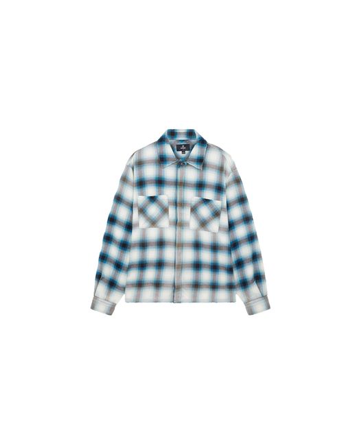 Represent Blue Sun Bleached Ls Flannel Mlm100107"