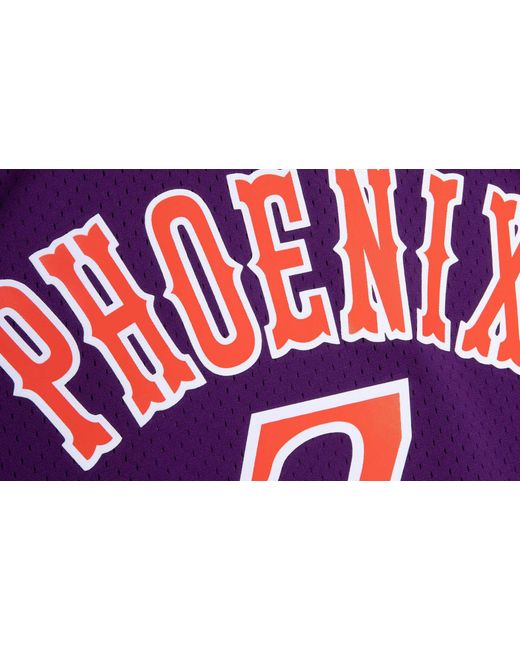 Mitchell & Ness Purple Swingman Jersey "Nba Pheonix Suns Kevin Johnson 1989-90" Smjy3293 Psu89Kjopurp" for men