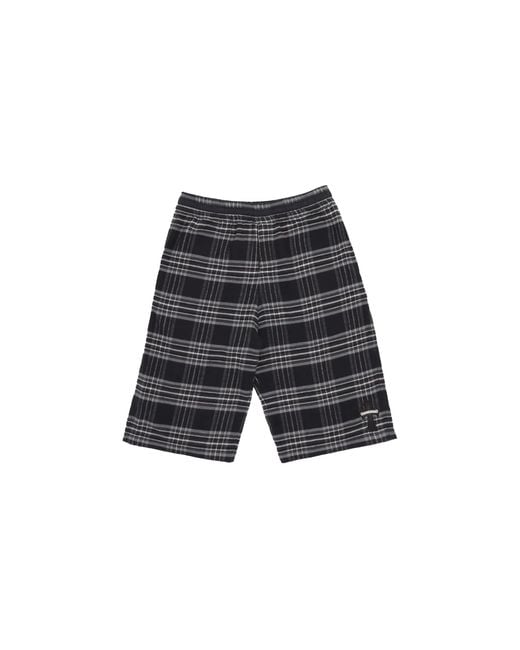 Chrome Hearts Black After School Flannel Shorts Cross Patch Chrm1087" for men