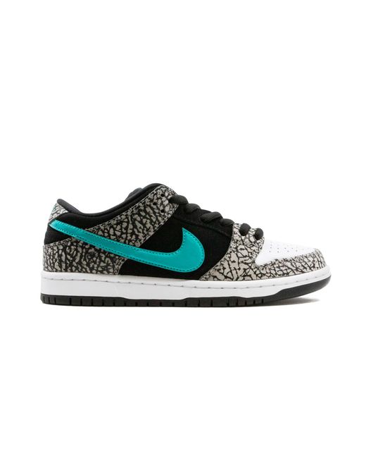 Nike Black Sb Dunk Low Pro "Elephant" Bq6817 009" for men