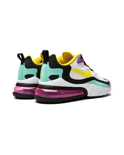 Nike Black Air Max 270 React "Geometric Abstract" Ao4971 101" for men