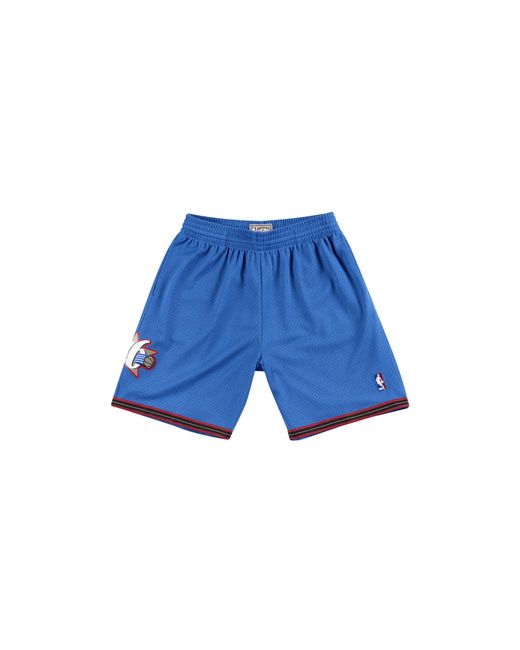 Mitchell & Ness Blue Swingman Alternate Shorts "Nba 76Ers 99-00" Smshgs18034 P76Roya99" for men