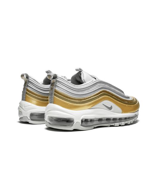 Nike Black Air Max 97 Se "Metallic/Metallic" Aq4137 001"