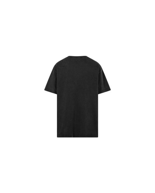 Kith Black Mike Tyson Vintage T-Shirt Khm033157 001" for men