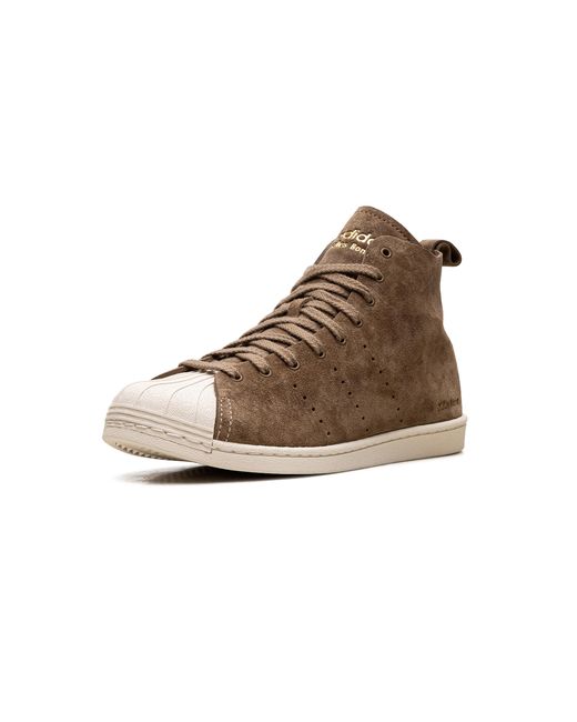 Adidas Brown Superstar Hi "Wales Bonner for men