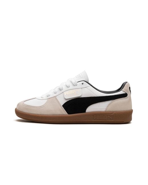 PUMA Black Palermo Leather Vapor Gum" 39646401" for men