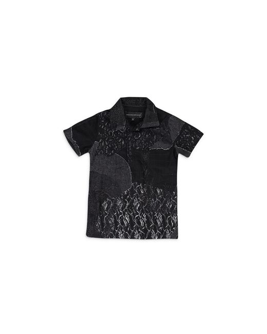 Who Decides War Black Burrow Polo Shirt 3110030002Ss24"