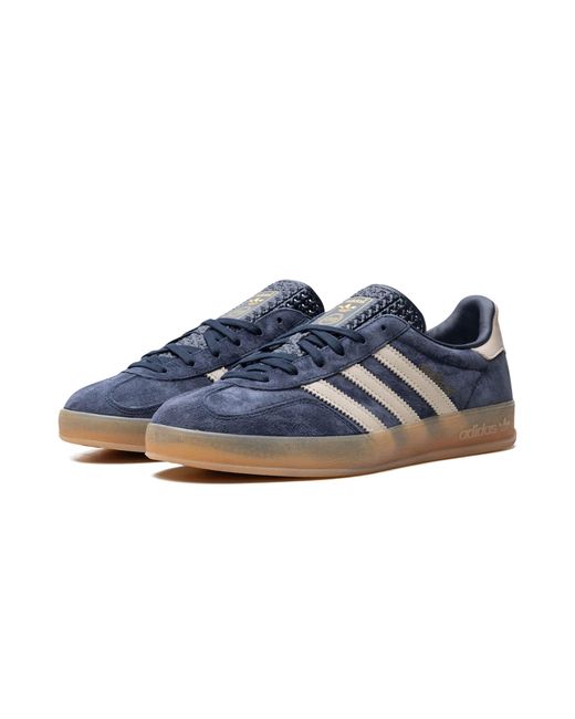 Adidas Blue Gazelle Indoor "legend Ink Wonder Beige" Shoes for men