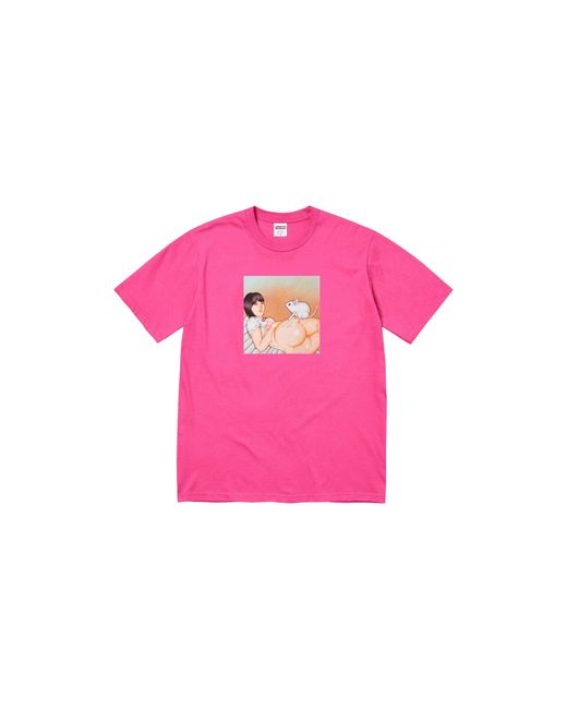 Supreme Pink Mouse T-Shirt "Ss25