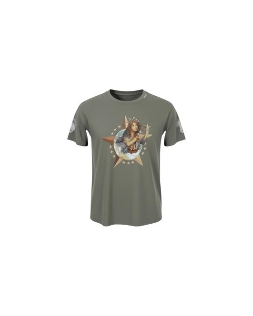 Alchemist Black Star Girl T-Shirt "Aged" Alss26Mjsst33" for men