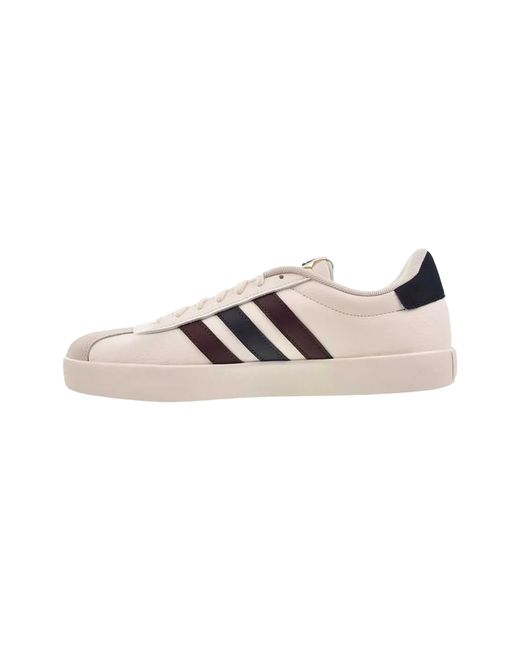 Adidas Black Vl Court 3.0 "Cream Burgundy" Ji1755" for men