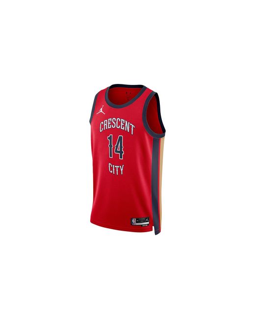 Nike Red Nba New Orleans Pelicans Ingram Swingman Jersey for men