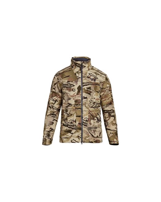 Under Armour Black Grit Jacket "Barren Camo 1320252 999" for men