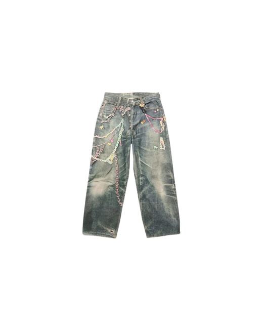 Acne Black Tromp L'Oeil 1981 Jeans "Light Wash for men