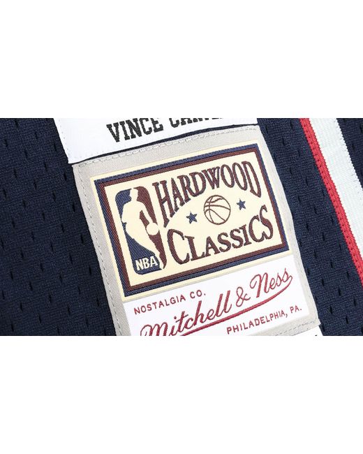 Mitchell & Ness Blue Swingman Jersey "Nba Nj Nets 06 Vince Carter" Smjyac19170 Njnnavy06Vca" for men