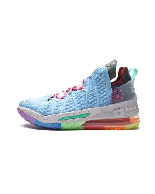 Nike Blue Lebron 18 "Best Of 1-9" Dm2813 400" for men