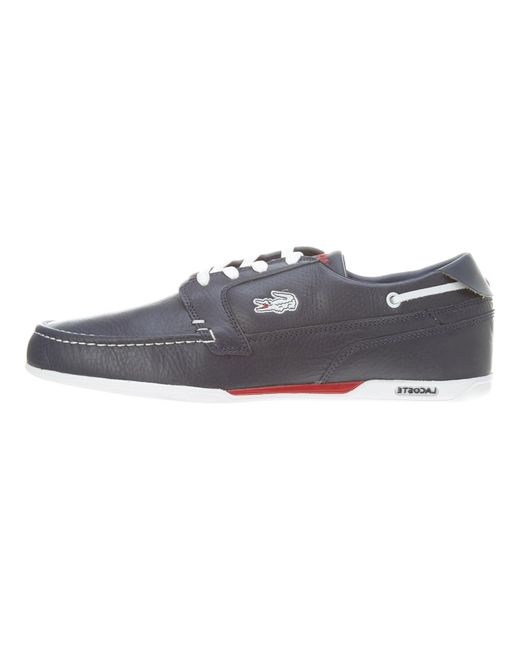 Lacoste Black Dreyfus Boat Sneakers "Dark 20Spm8121 121" for men