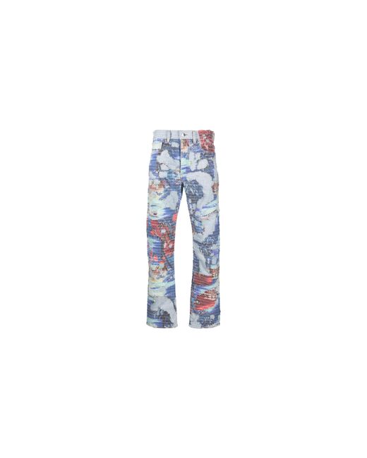 Amiri Black Aloha Boro Distressed Jeans "Stone Multi" Pf23Mdf0300 765" for men