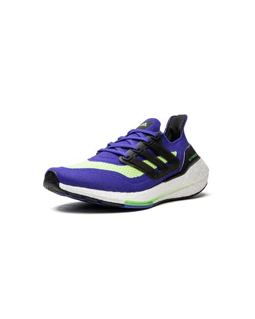 Adidas Blue Ultraboost 21 "Sonic Ink Screaming" S23873" for men