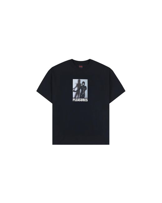 Pleasures Black Whip Ss T-Shirt P26Sp068-Blk" for men