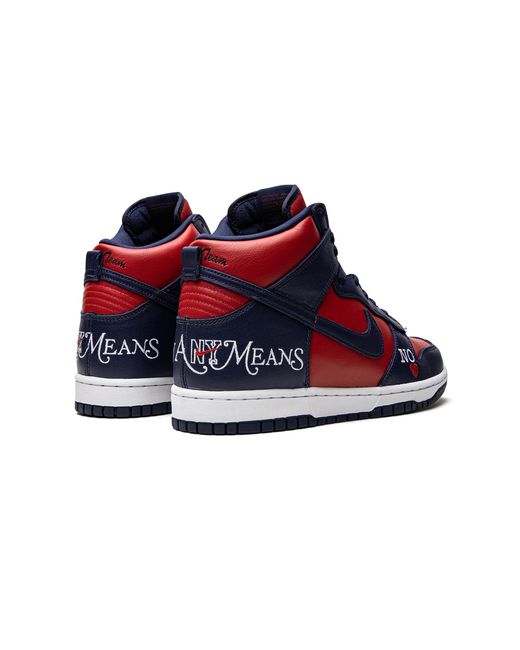 Nike Blue Sb Dunk High "Supreme for men