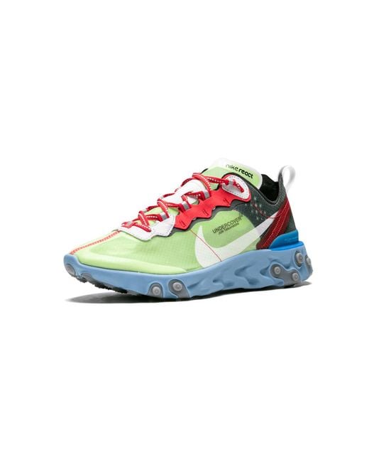 Nike Blue React Element 87/Undercover "Volt" Bq2718 700" for men