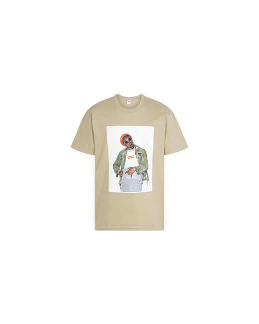 Supreme Black Andre 3000 T-Shirt "Fw22" Su12122"
