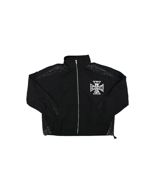 Mixed Emotions Black Classic Nylon Jacket Mixe039" for men