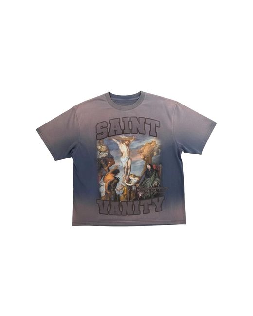 SAINT VANITY Black Pain Is Temporary 2.0 "Washed" Sv010" for men