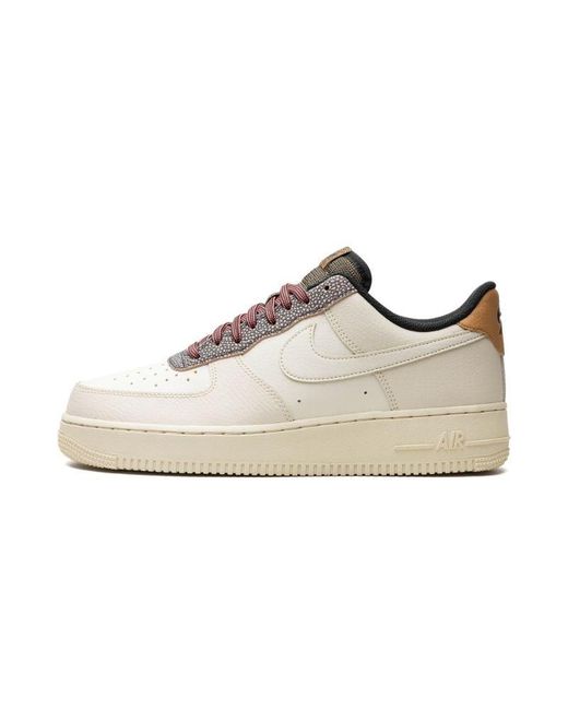 Nike Black Air Force 1 '07 Lv8 "fossil" Shoes