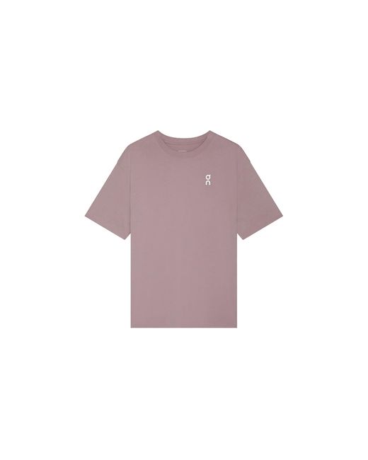 On Shoes Purple Club T-Shirt "Heron" 1Me10054390" for men