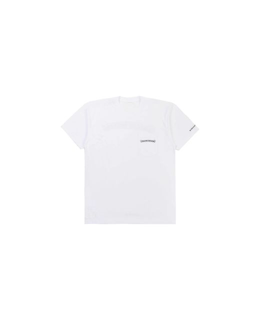 Chrome Hearts Black Scroll Logo Short Sleeve T-Shirt Chrm0163" for men
