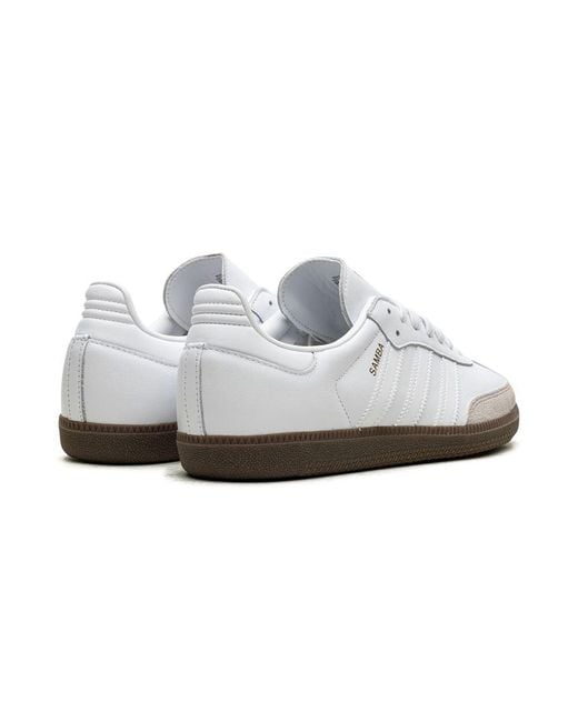adidas Samba Og "Double Gum" Shoes in Black | Lyst UK
