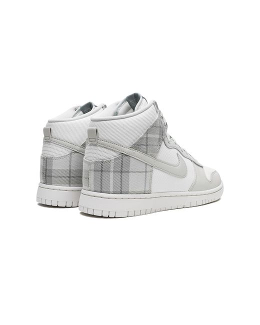 Nike Black Dunk High "Plaid for men