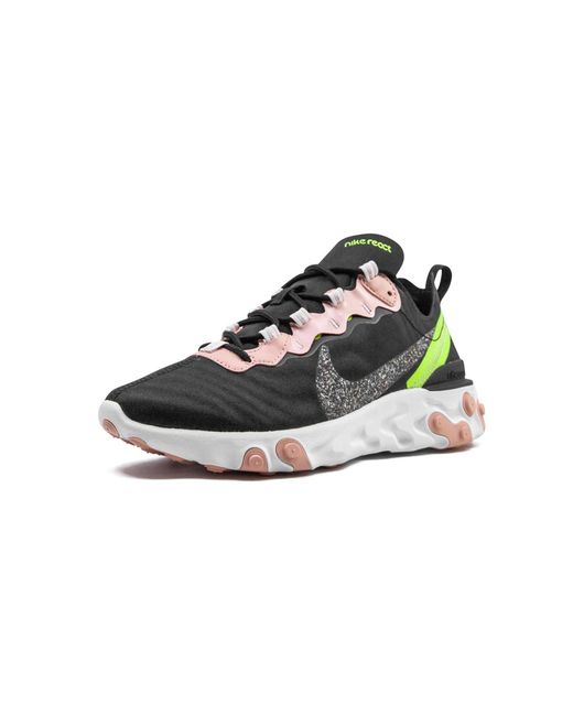 Nike Black React Element 55 Prm Mns Coral Stardust" Cd6964 002"