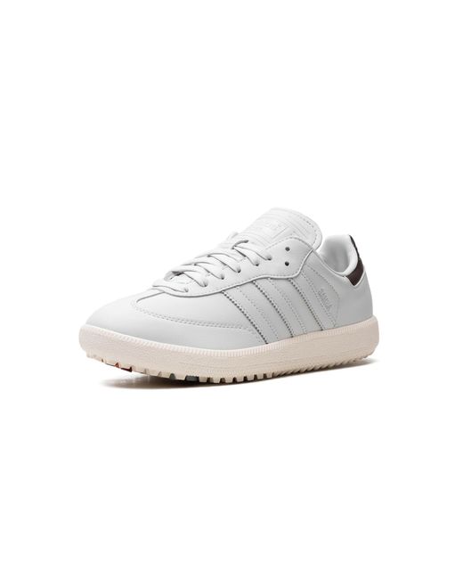 Adidas White Samba Golf Id9297" for men