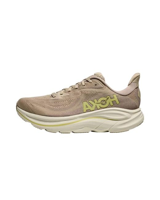 Hoka One One Black One Clifton 10 "Raw Linen" 1162030 Rnn" for men