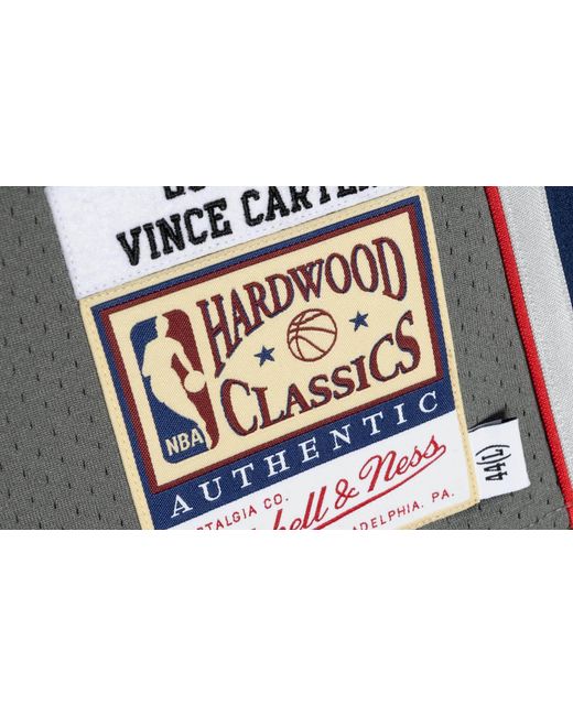 Mitchell & Ness Black Alt Jersey "Nba New Jersey Nets 2004 Vince Carter" Ajy44179 Njn04Vcapwgy" for men