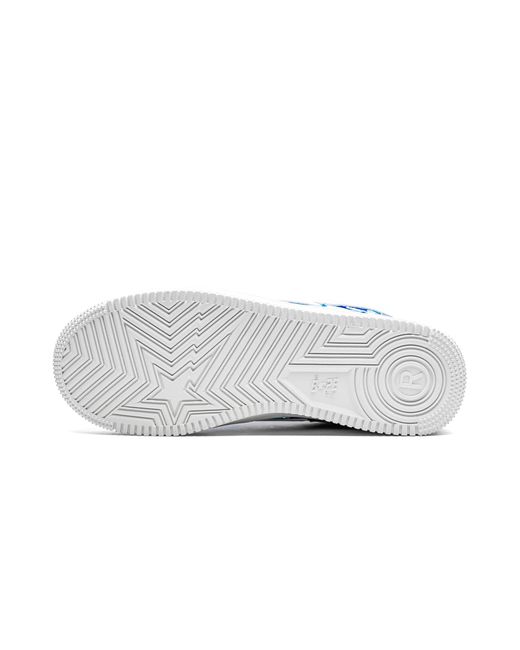 A Bathing Ape Blue Sta Low 20Th Anniversary "Abc Camo for men